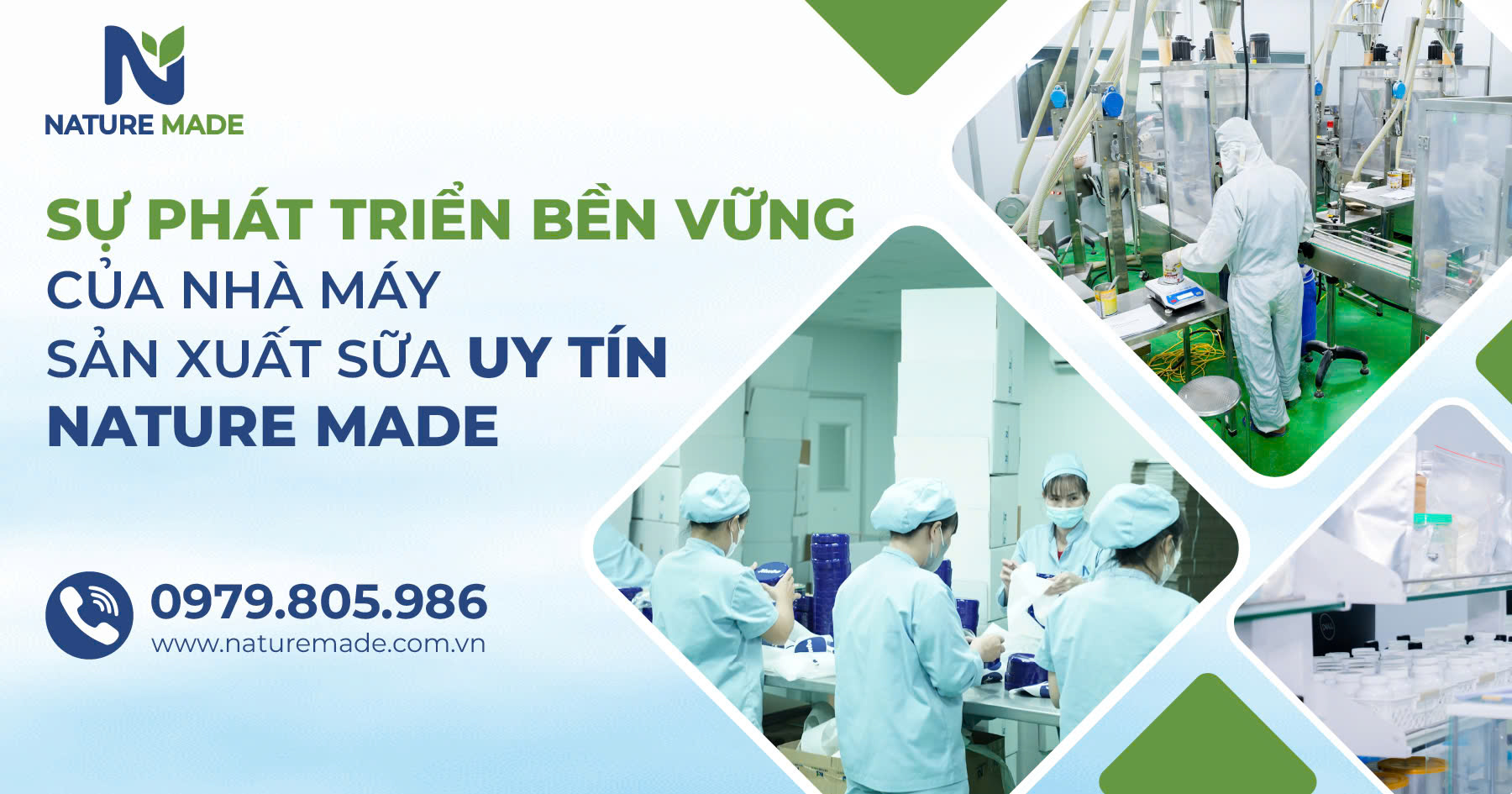 Sự Phát Triển Bền Vững Của Nhà Máy Sản Xuất Sữa Nature Made