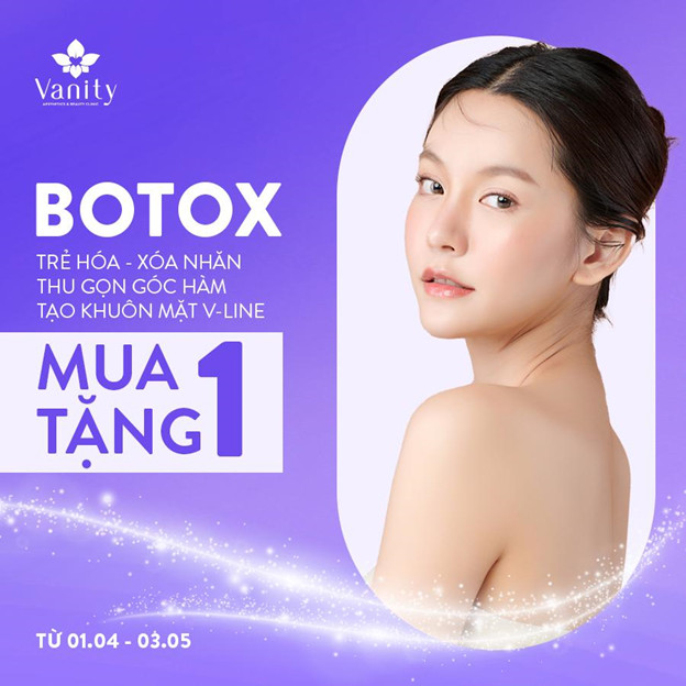 Phương pháp trẻ hóa làn da với Botox tại Vanity Aesthetics & Beauty Clinic