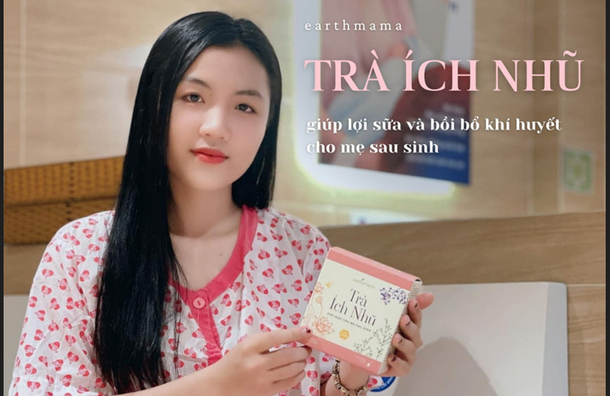 Trà Ích Nhũ - Giải pháp lợi sữa và phục hồi sức khỏe cho mẹ sau sinh